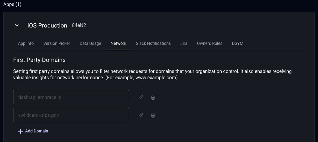 Creating first-party domains
