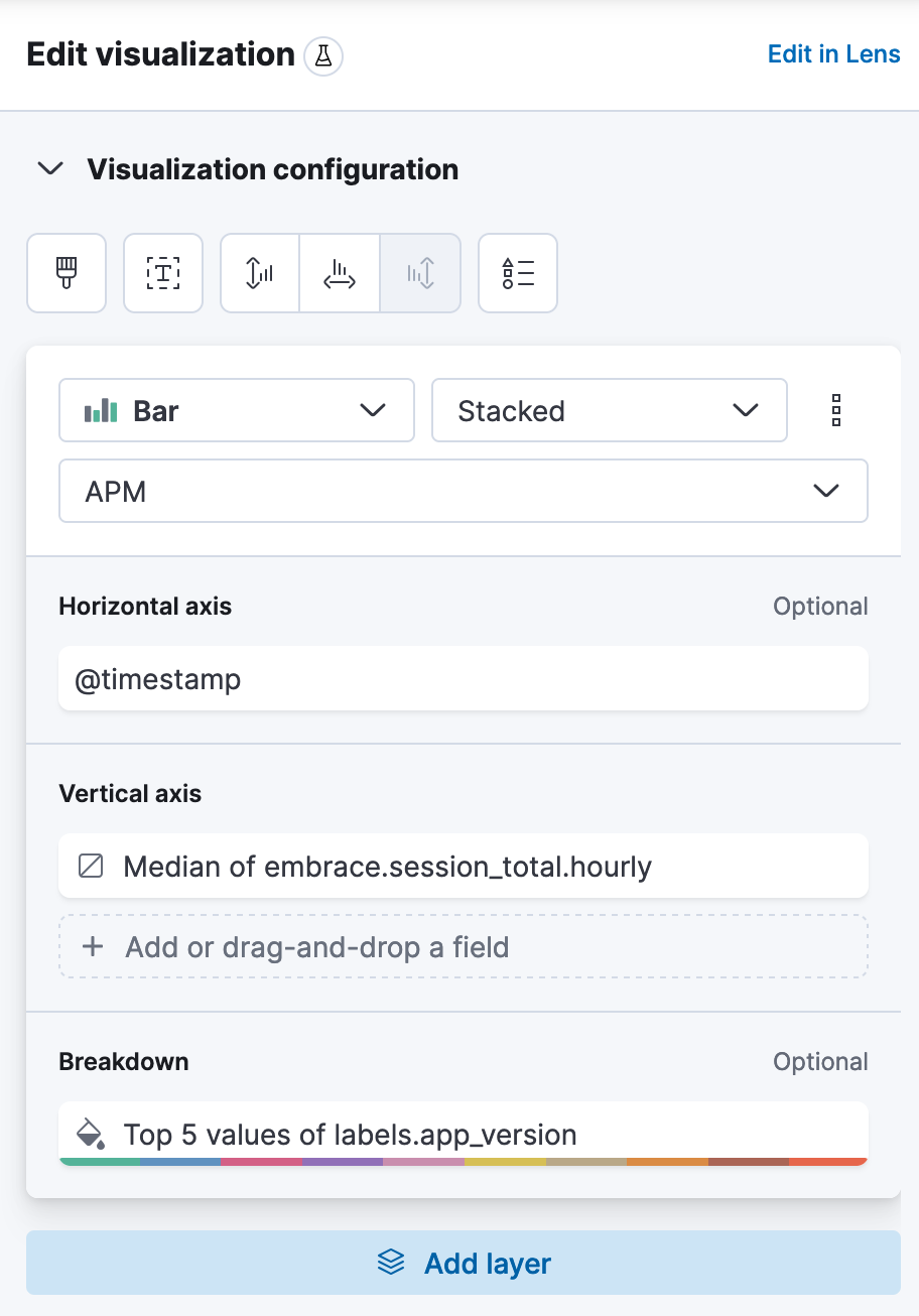 Image showing Elastic panel configuration