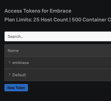 Image showing create Access Token button