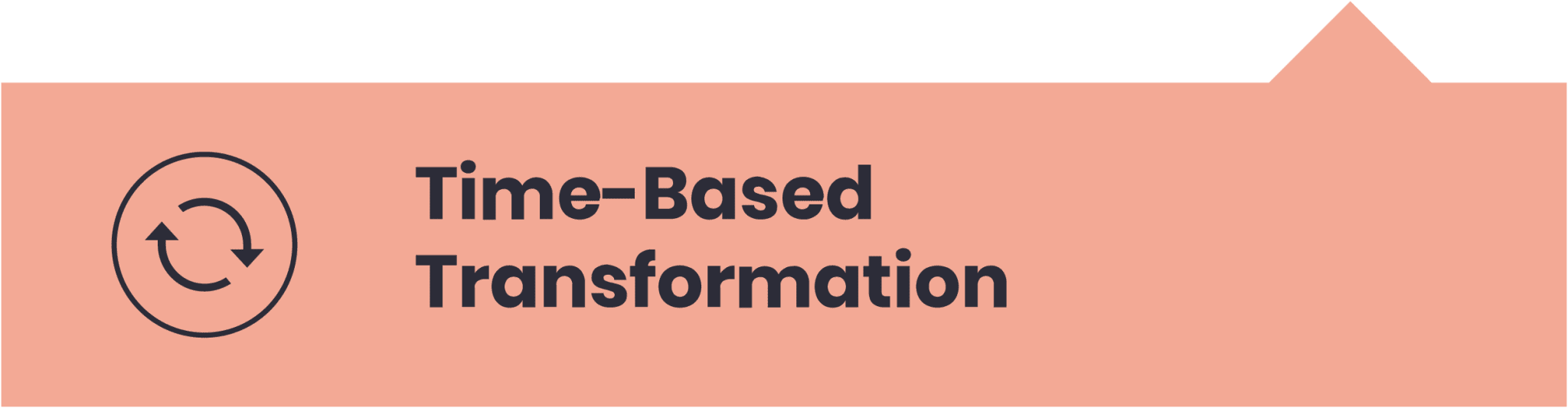 Time-based transformation block