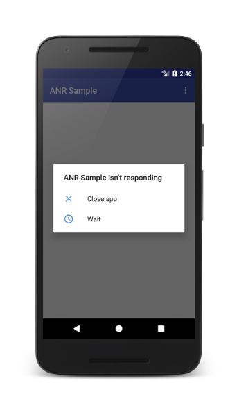 App with ANR