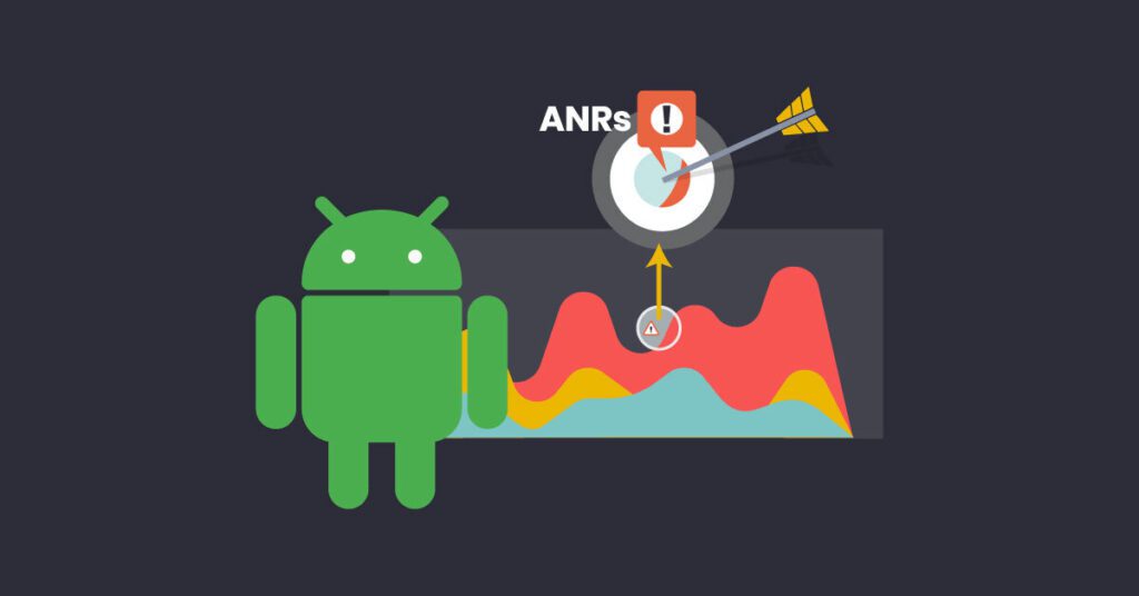 Image depicting the ANR bot standing next to a graph with a warning sign labeled ANR.