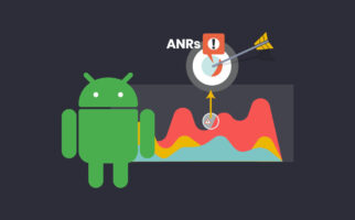 Image depicting the ANR bot standing next to a graph with a warning sign labeled ANR.