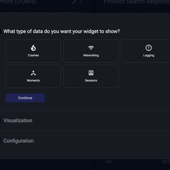 Custom Mobile App Performance Dashboards | Embrace