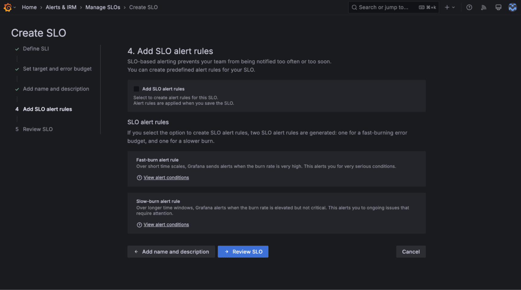 Learn how to build mobile SLOs in Embrace and Grafana