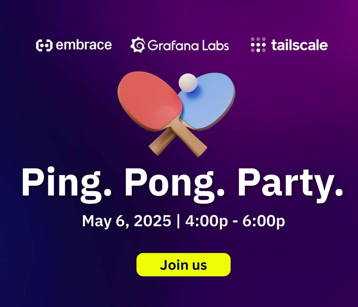 Ping Pong Party @ GrafanaCON 2025