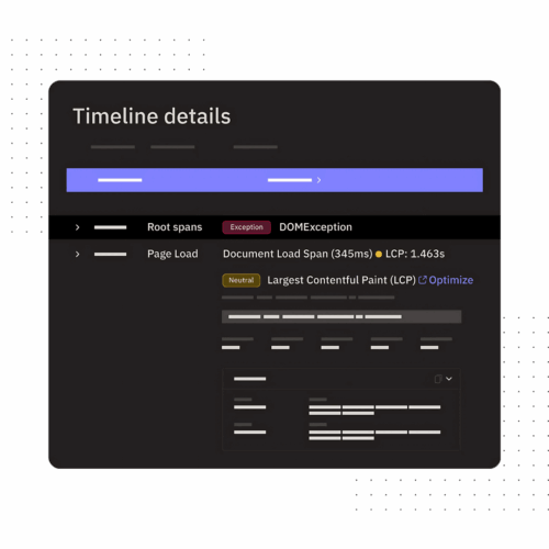 timeline error